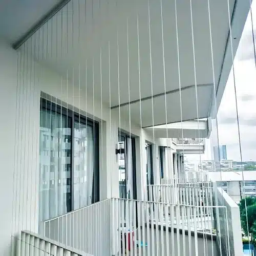 Sublime Safety Stainless Steel Balcony Invisible Grills in Kondapur, Gachibowli, Manikonda, Narsingi, Miyapur, Nallagandla, Tellapur, and Chanda Nagar