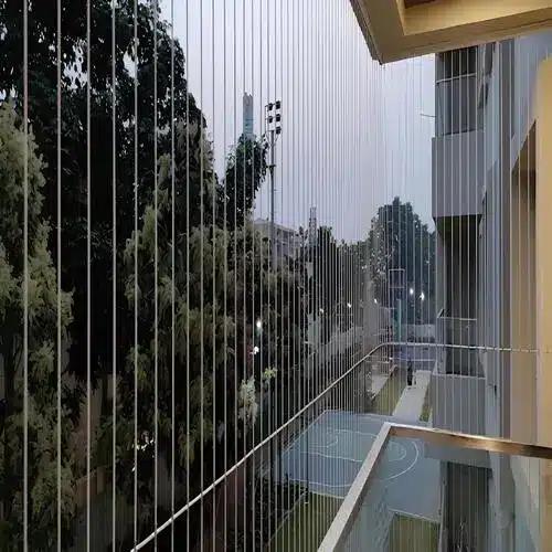 Sublime Safety Stainless Steel Balcony Invisible Grills in Tellapur, Nallagandla, Gachibowli, Kondapur, Manikonda, Nalgonda, Narsingi, Miyapur and Chanda Nagar